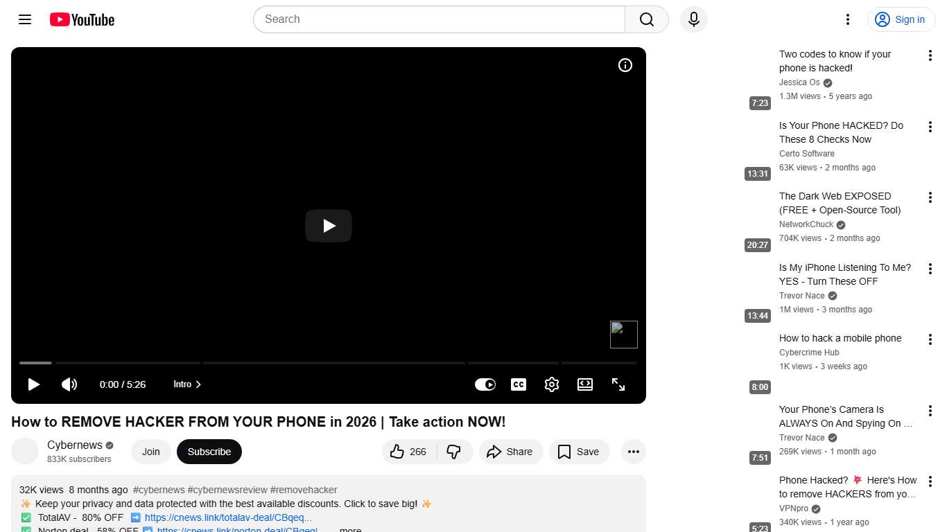 How to REMOVE HACKER FROM YOUR PHONE in 2026 Take action NOW! - YouTube